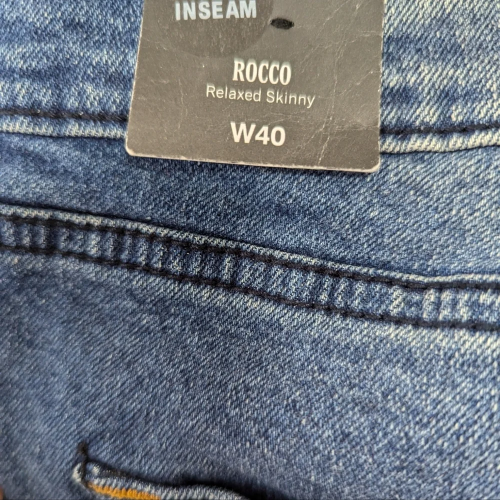 True Religion The Rocco Moto Skinny Jean...Size 40/32